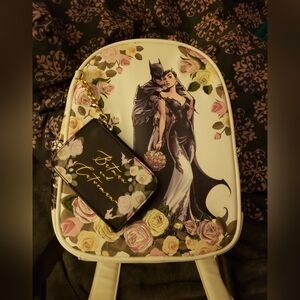 Batman & catwoman mini backpack